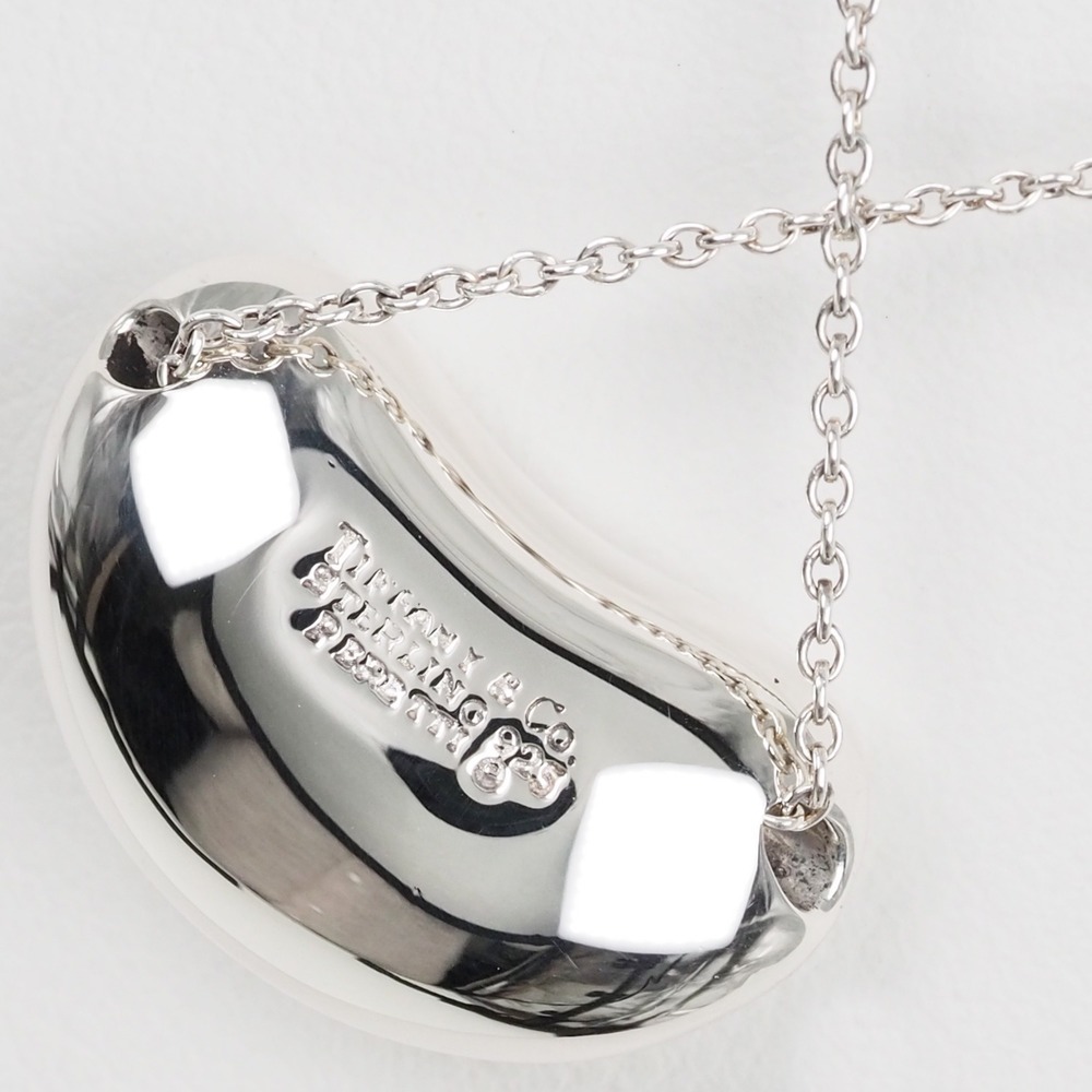 Tiffany Bean 925 Silver Women's Necklace - Picture 3 of 7